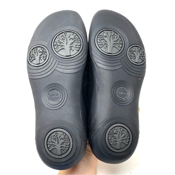 Hälsa Footwear Black Leather Anna Clog - Picture 6 of 7